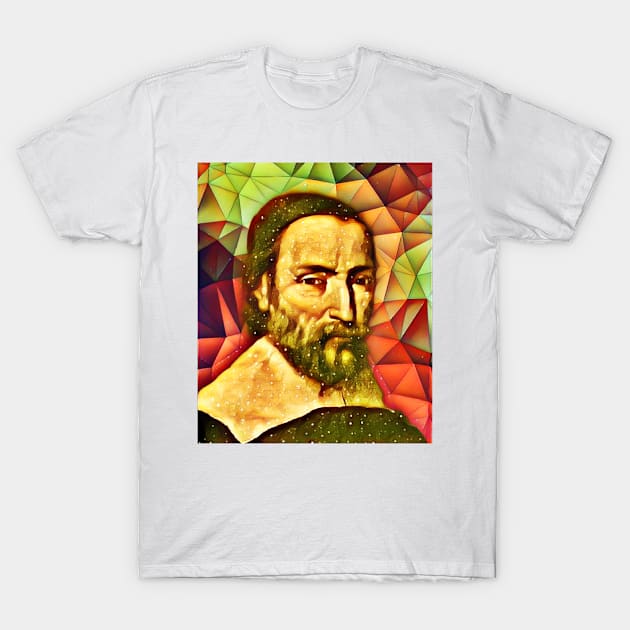 Nicolas Claude Fabri de Peiresc Snow Portrait | Nicolas Claude Fabri de Peiresc Artwork 15 T-Shirt by JustLit